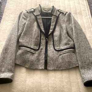 White House Black Market Military style blazer